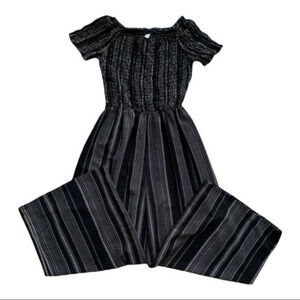 Xhilaration‎ Off The Shoulder Jumpsuit XS Black